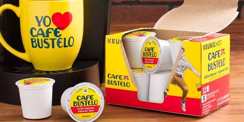 Cafe Bustelo Espresso 96 K-Cups Only $31.73 Shipped on Amazon (Reg. $45)