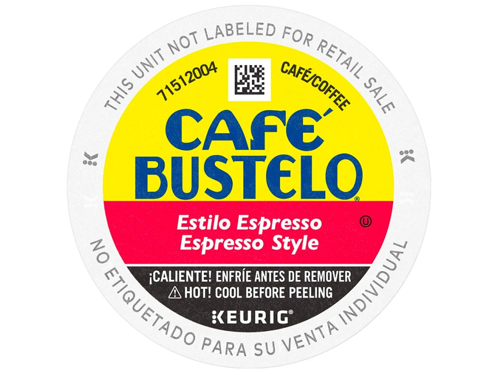 Cafe Bustelo Coffee Pods