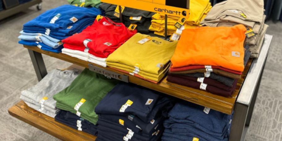 40% Off Carhartt Clothing Sale | Kids Tees Just $7.79 Shipped!
