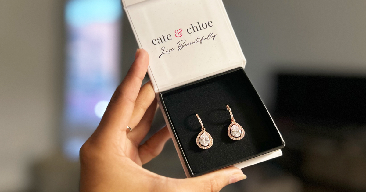 Cate & Chloe Drop Earrings Just $16.80 Shipped (Great for Bridesmaids Gifts & More!)