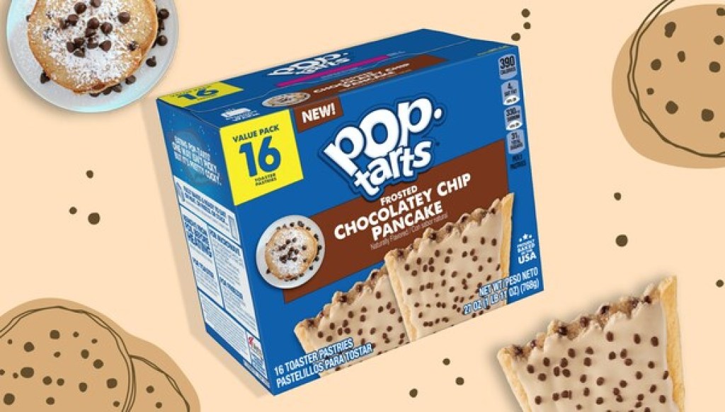 Box of Frosted Chocolatey Chip Pancakes Pop Tarts