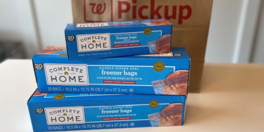Walgreens Storage Bags ONLY 88¢ (Reg. $2.79) | Stock Up