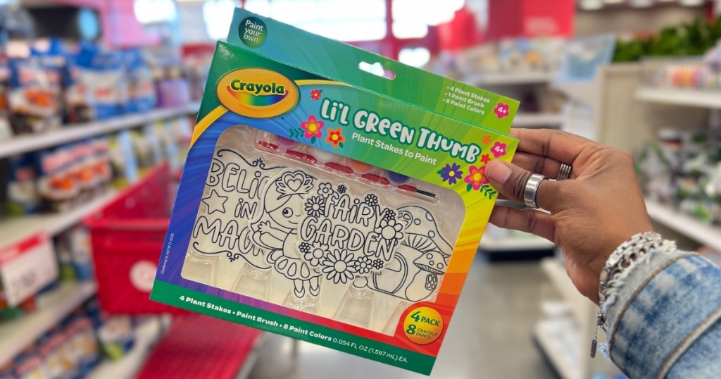 Crayola Li'l Green Thumb Plant Stakes to Paint