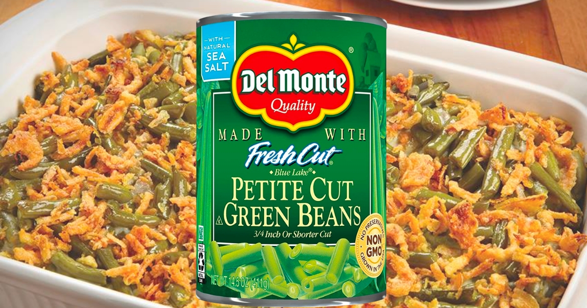 Del Monte Green Beans 12-Pack Only $8.97 on Amazon