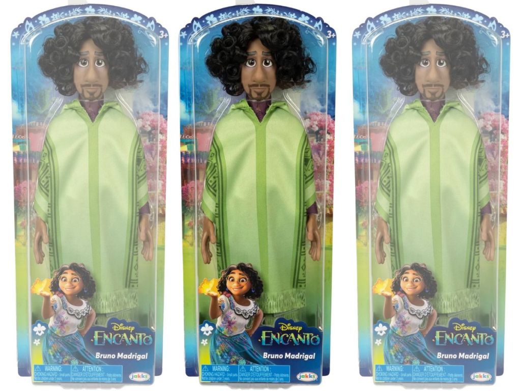 Disney-Encanto-Bruno-Fashion-Doll Disney Encanto Dolls بسعر يبدأ من 1 دولار على موقع Walmart.com (السعر العادي 13 دولارًا)