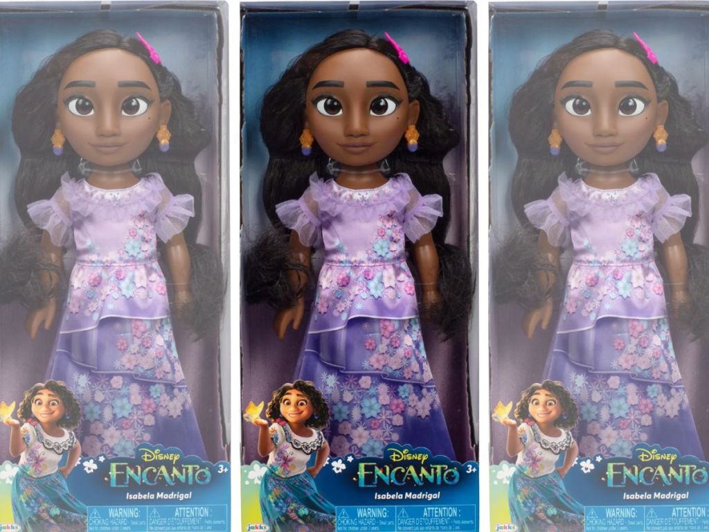 Disney-Encanto-Isabela-Large-Doll Disney Encanto Dolls بسعر يبدأ من 1 دولار على موقع Walmart.com (السعر العادي 13 دولارًا)