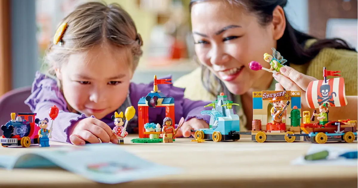 NEW LEGO Disney 100th Anniversary Sets Available Now (Celebration Train ONLY $39.99 Shipped!)
