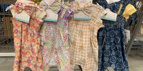 Disney Baby Girls 3-Piece Romper Sets Possibly Only $5 at Walmart (Regularly $16)