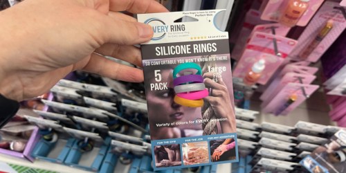 Dollar Tree Silicone Rings 5-Pack Just $1.25 (Preserve Your Expensive Jewelry!)