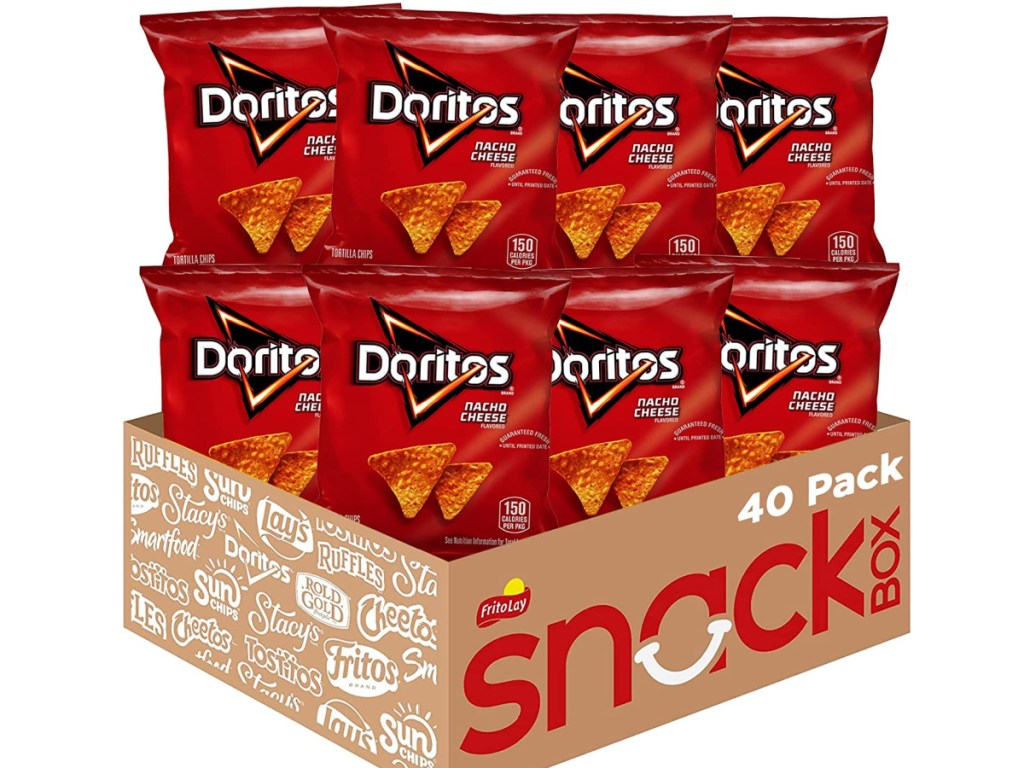  Doritos Nacho Cheese Tortilla Chips 40-Pack
