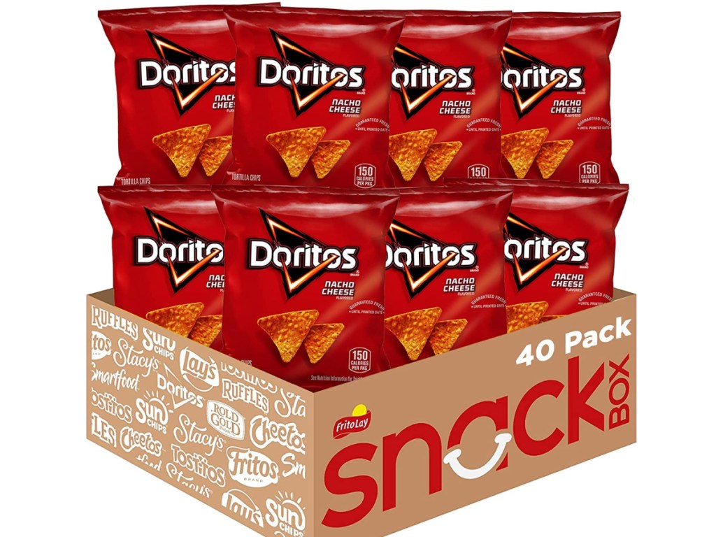 Doritos Nacho Cheese Tortilla Chips 40-Pack
