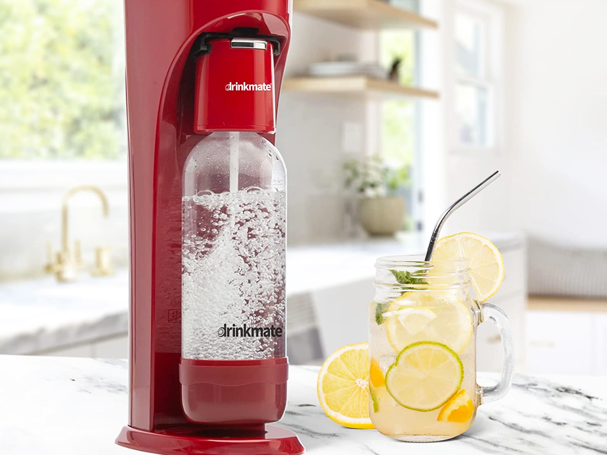 Drinkmate Carbonated Beverage Maker Bundle Only $97 Shipped (Add Carbonation to Any Drink!)