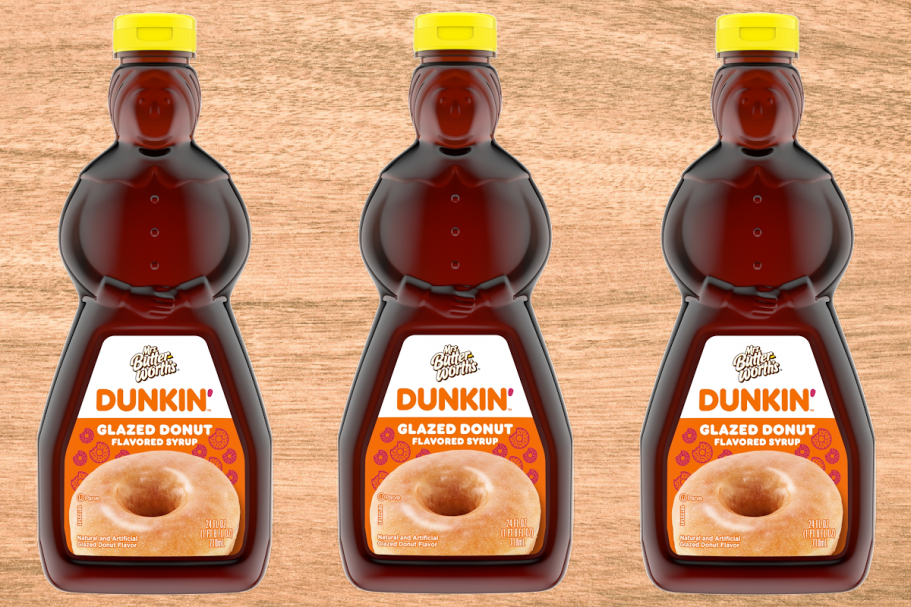 Would You Try Mrs. Butterworth’s Dunkin’ Glazed Donut Flavored Syrup? It’s Available Now!