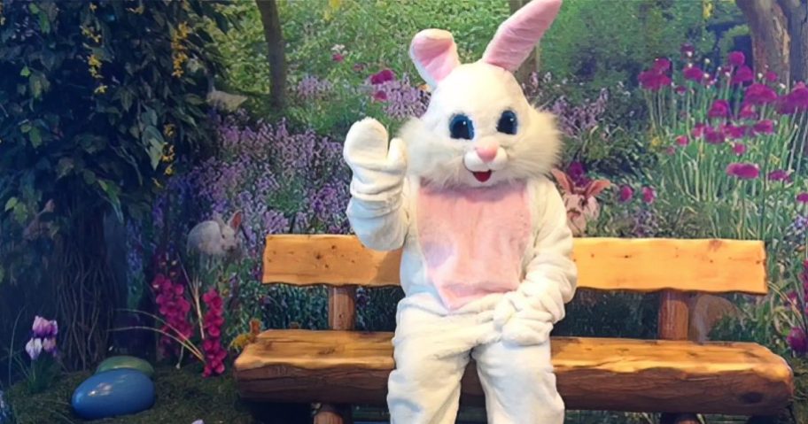 Easter Bunny at Bass Pro Shops