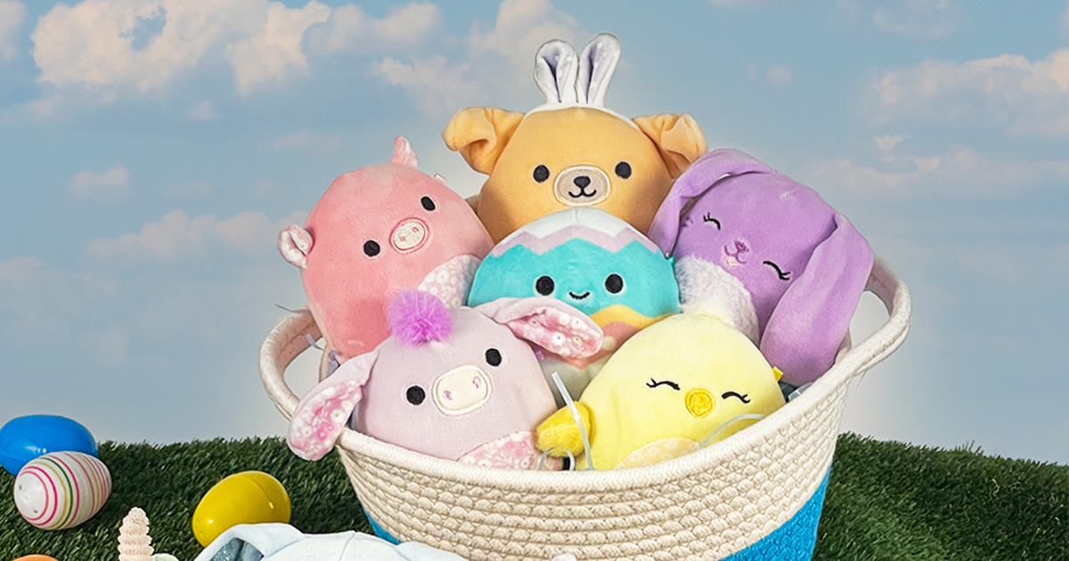 Five Below Squishmallows Biggest Drop Ever on 4/2 (+ Easter Plush Available Now for $5!)