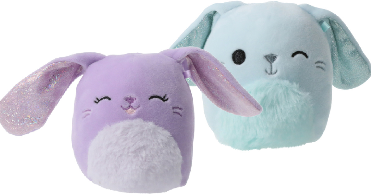 Two Easter Squishmallow Bunnies