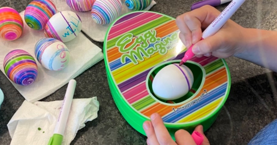 EggMazing Spinning Egg Decorator Kit Only $14.98 at Walmart (Includes Markers!)