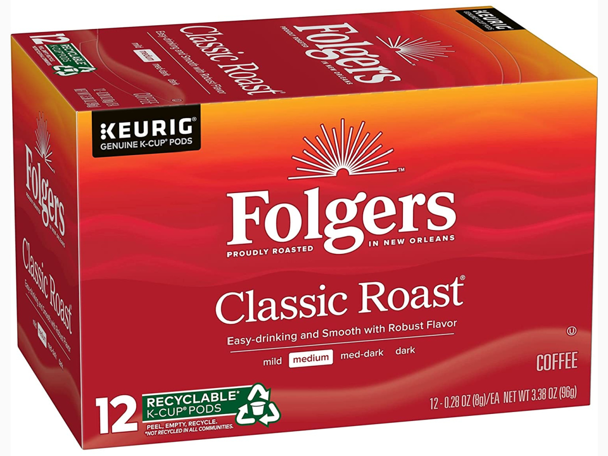 Folgers Classic Roast K-Cups 72 Count