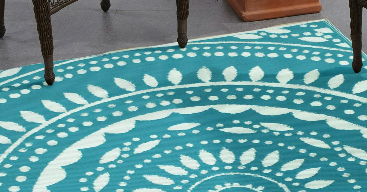Walmart 5’x7′ Outdoor Rugs Just $15.97 | Stain & Fade Resistant