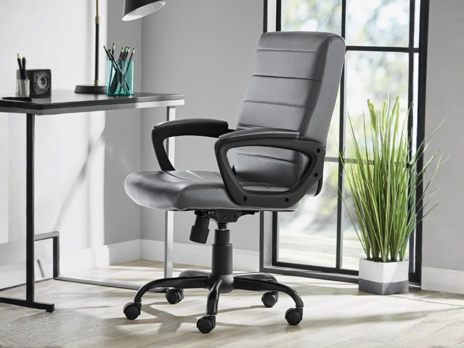 Mainstays Bonded Leather Office Chair Only $36 Shipped on Walmart.com (Reg. $85)