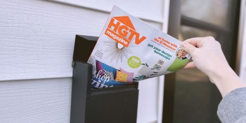 Complimentary HGTV Magazine 1-Year Subscription (NO Credit Card Needed or Strings Attached!)