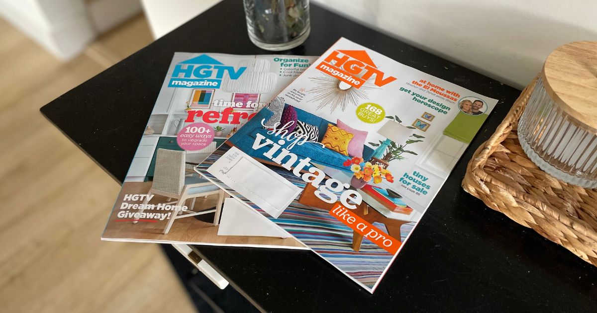 Complimentary HGTV Magazine 1 Year Subscription NO Credit Card Needed   HGTV Magazine 