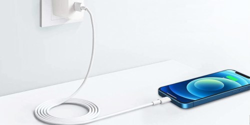 iPhone Lightning Charging Cables 3-Pack Just $3.60 on Amazon (Only $1.20 Each!)