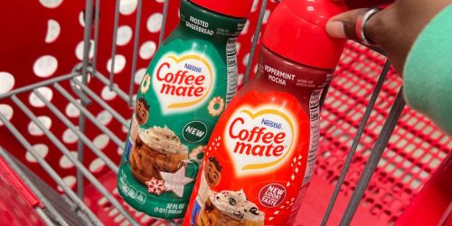 Seasonal Coffee-Mate Flavors are BACK | Only $2.32 After Cash Back at Target!