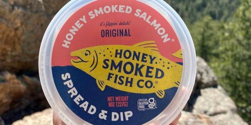 50% Off Honey Smoked Fish Co. Salmon Dips & Snackers at Target | Protein-Packed Lunch Idea