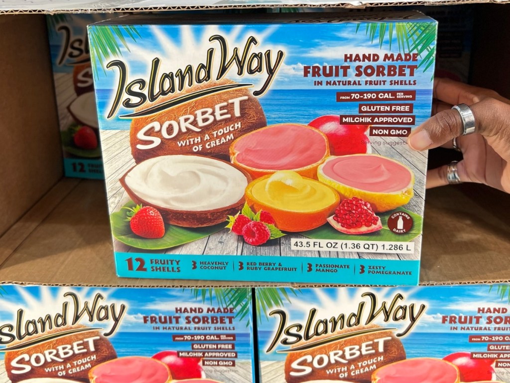 Island Way Fruit Sorbet 12-Count Pack