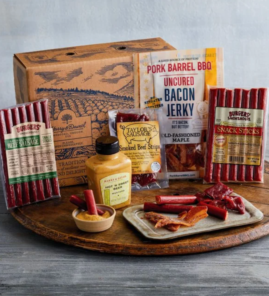 Jerky Gift Box from Harry and David makes a good Easter gift for Dad