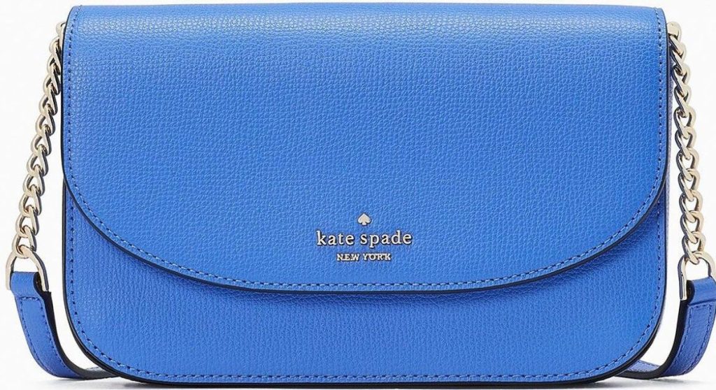 Stock image of Kate Spade Kristi Crossbody Bag in Blue