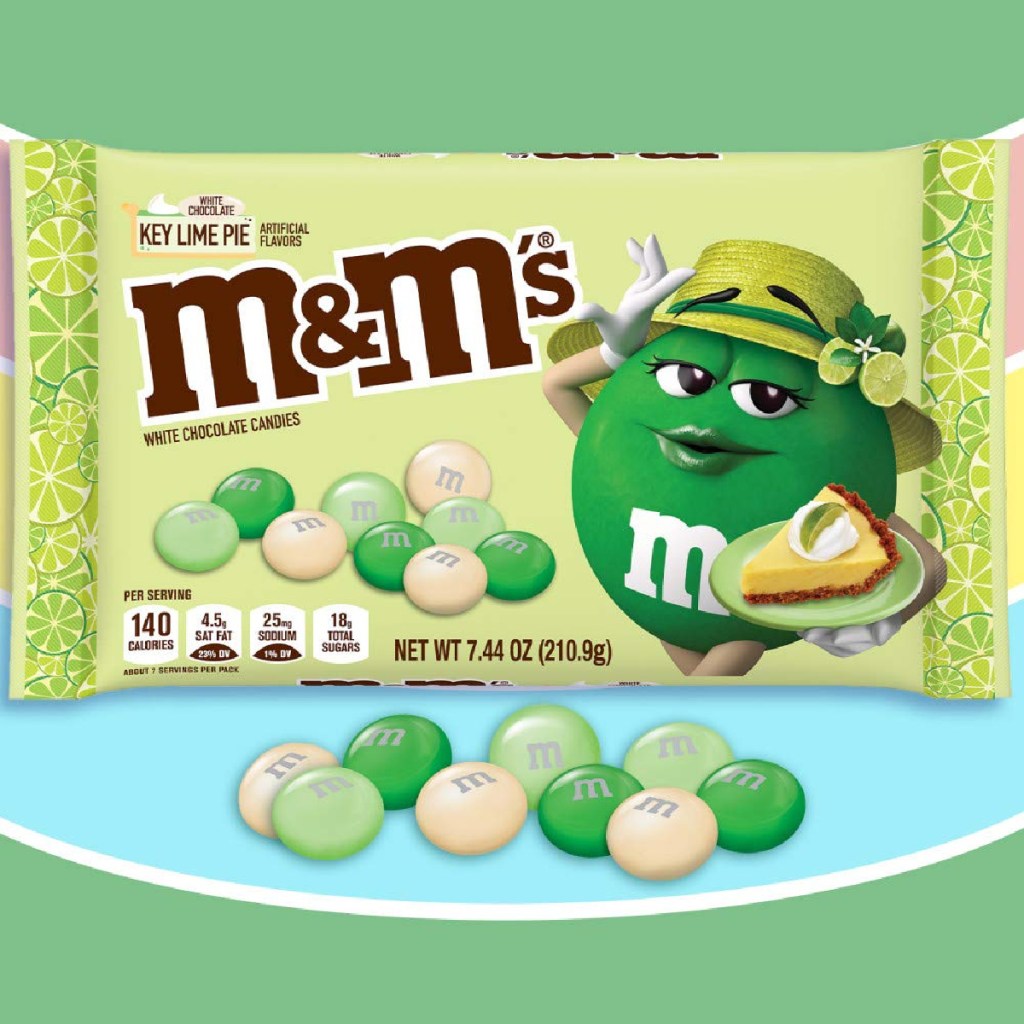 A Package of Key Lime M&Ms
