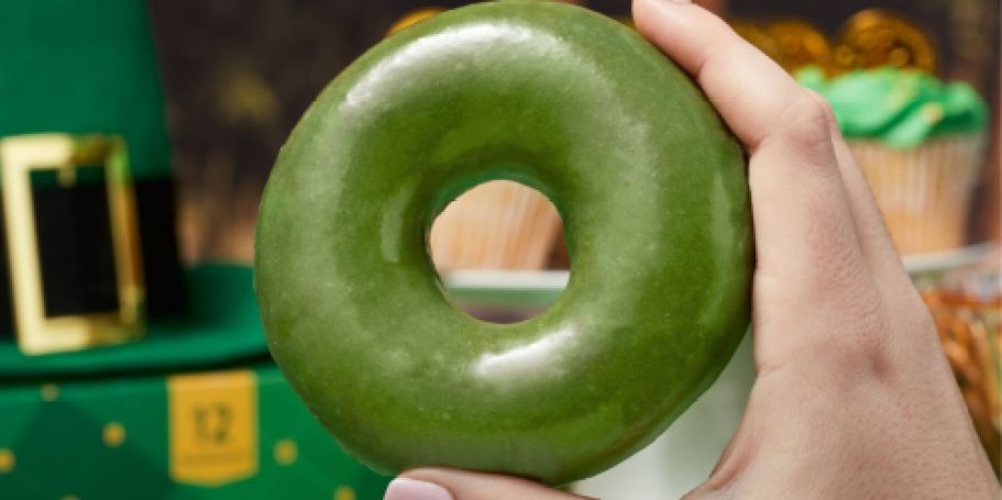 FREE Krispy Kreme Doughnut on March 16th & 17th (Just Wear Green!)