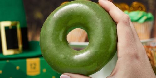Best Krispy Kreme Coupon | FREE O’riginal Green Glazed + Last Day for St. Patrick’s Day Doughnuts