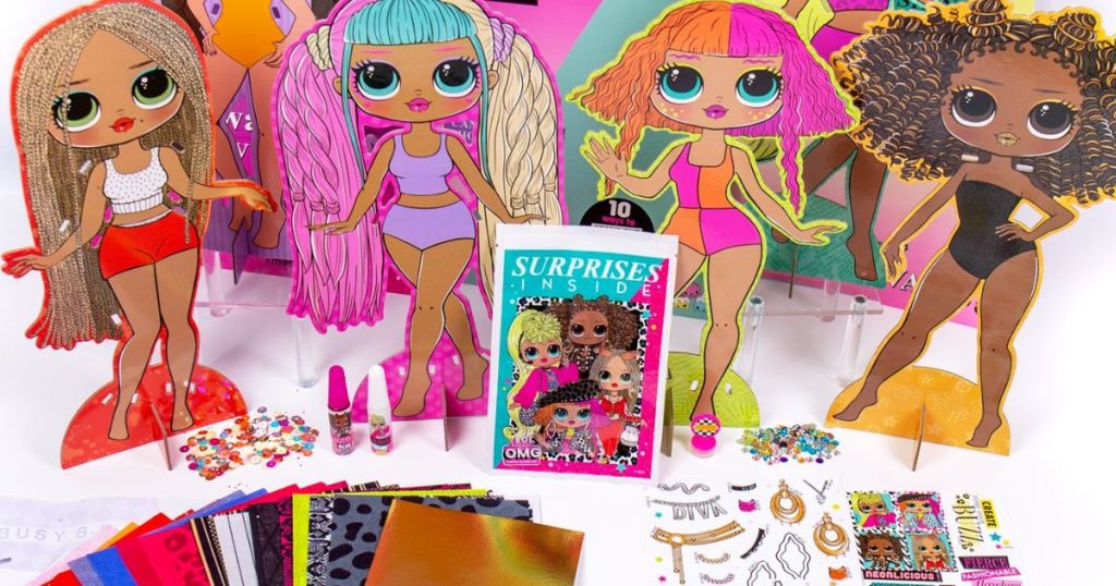 Lol Surprise paper doll kit and accessorries