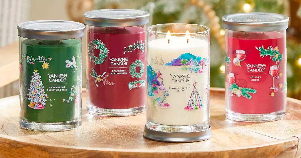 Christmas-Scented Yankee Candle Large Jars Just .16 on Kohl’s.com (Reg. )