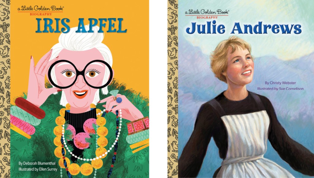 Little Golden Book Iris Apfel & Julie Andrews