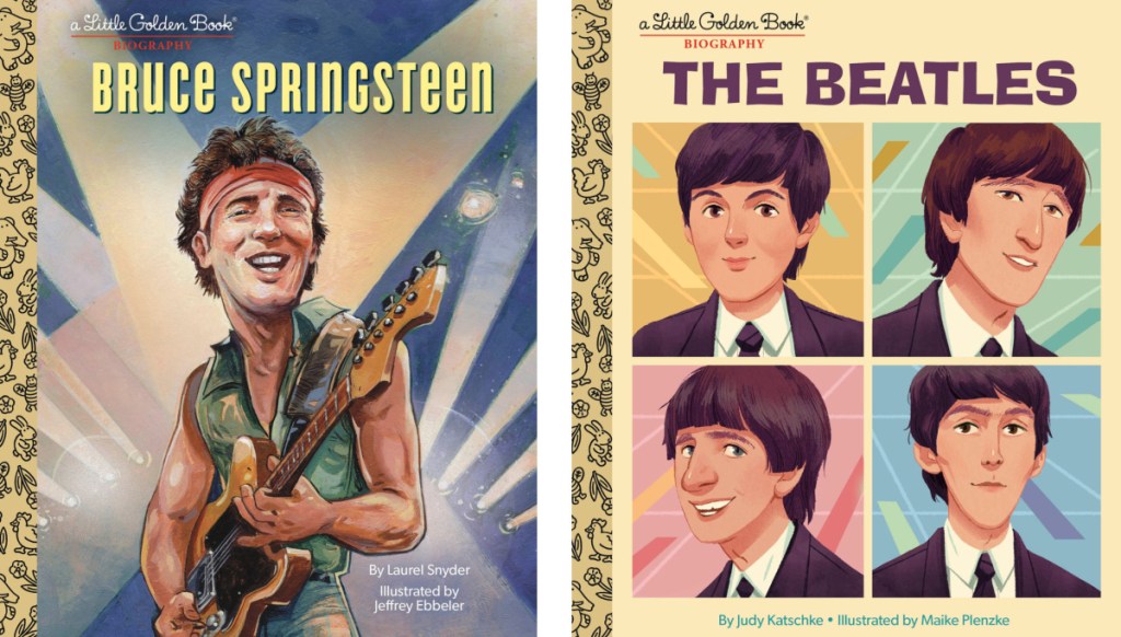 Little Golden Book bruce Springsteen & the Beatles