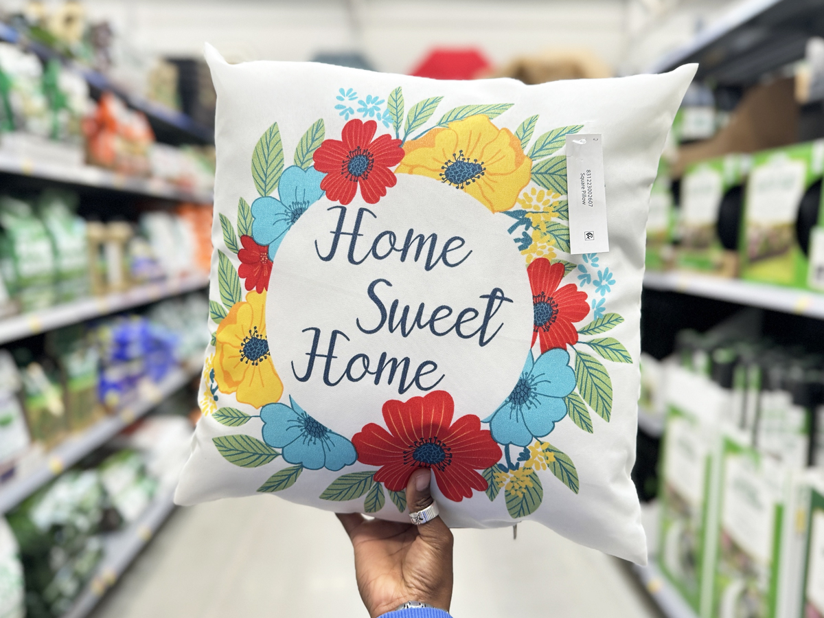 Home sweet best sale home pillow walmart