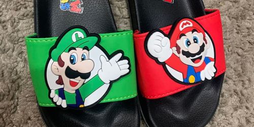 Mario & Luigi Kids Sandals Just $12.99 on Walmart.com + More