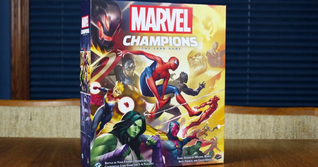 Marvel Champions The Card Game box