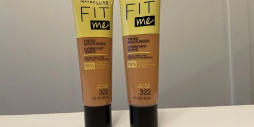 Maybelline Fit Me Tinted Moisturizer JUST $3.47 on Amazon (Regularly $11)!