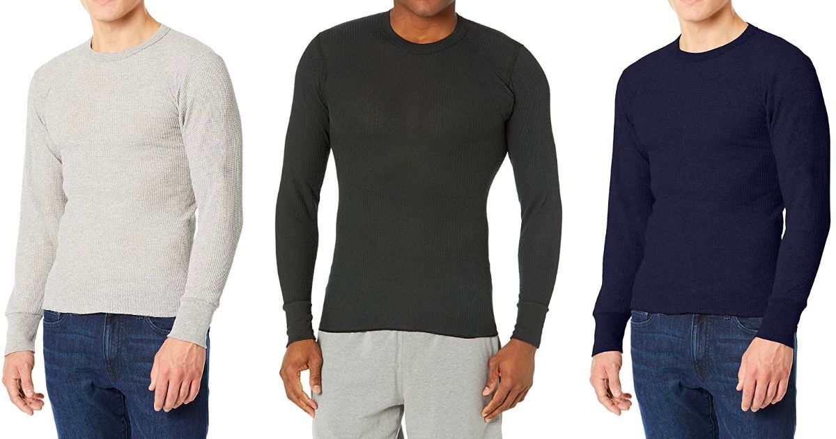 Woot.com Clothing Sale | Men’s Thermal Shirts Only $2.17 Each Shipped + More
