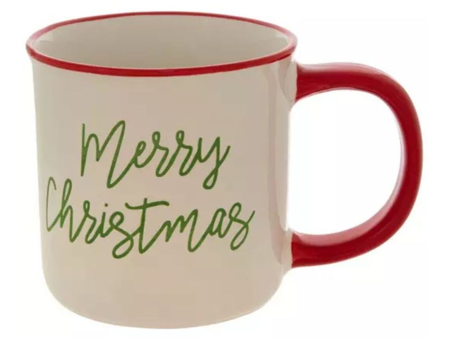 Merry Christmas Mug stock image