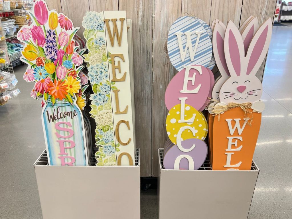 Michael's Spring Porch Signs