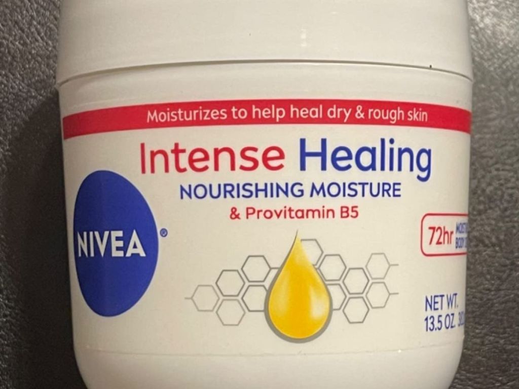 Jar of Nivea Intense Healing Cream
