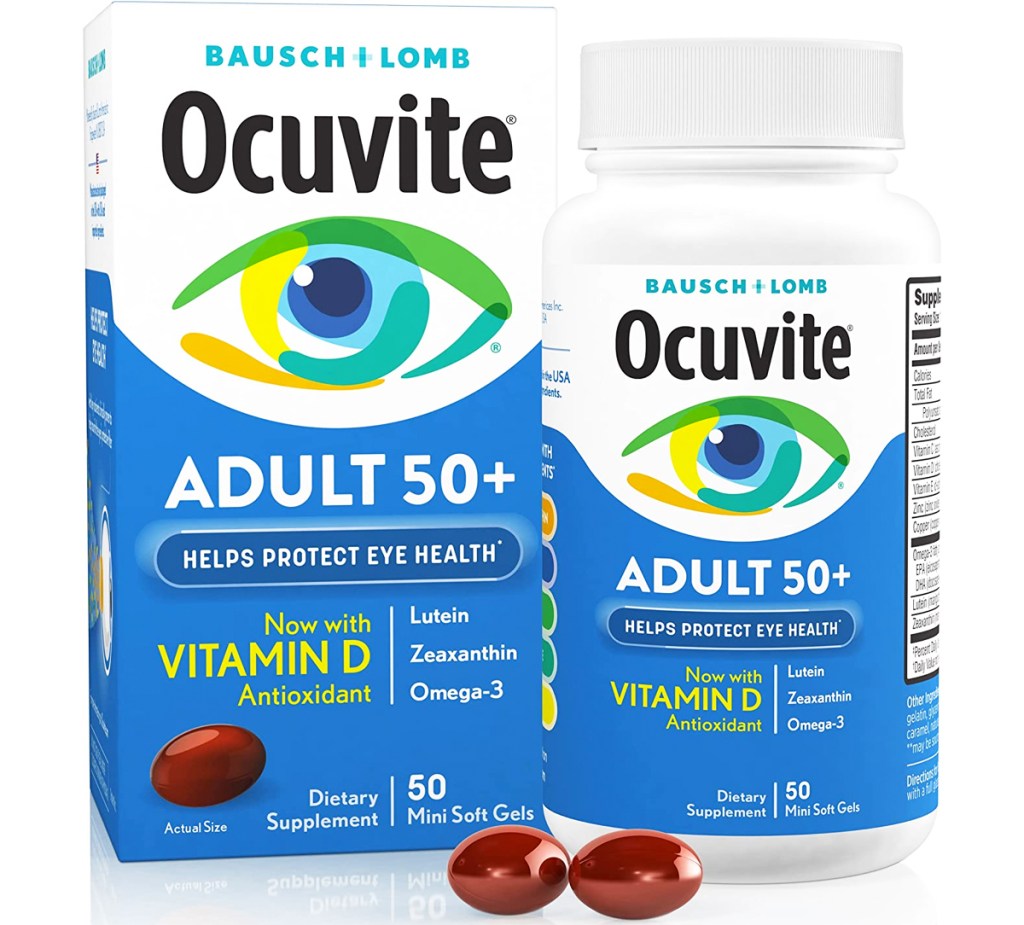 Ocuvite Eye Vitamin & Mineral Supplement 50-Count Bottle