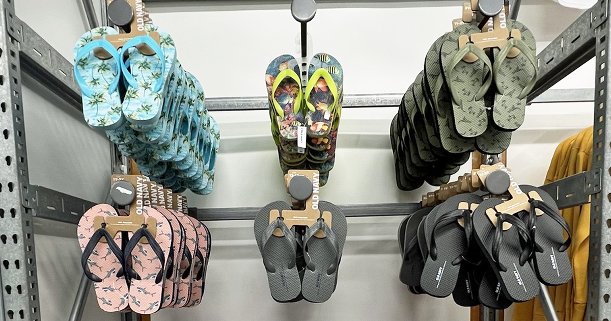 Old Navy Sale – Today Only | 50% Off Sandals & Flip Flops (Prices from $2.49!)