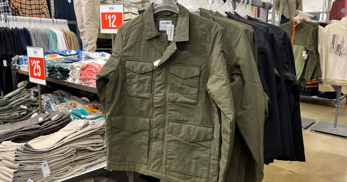 50% Off Old Navy Jackets for The Family | Prices from $11